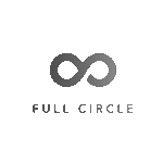 FULL CIRCLE LOGO IN GREY