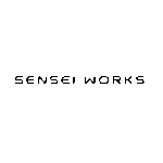 SENSEI WORKS LOGO IN GREY